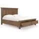 Vandenmore Medium Brown California King Storage Panel Bed