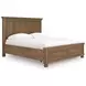 Vandenmore Medium Brown California King Storage Panel Bed