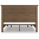 Vandenmore Medium Brown King Panel Storage Bed