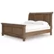 Vandenmore Medium Brown California King Sleigh Panel Bed