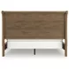 Vandenmore Medium Brown California King Sleigh Panel Bed