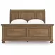 Vandenmore Medium Brown California King Sleigh Panel Bed