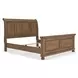 Vandenmore Medium Brown King Sleigh Panel Bed