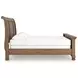 Vandenmore Medium Brown King Sleigh Panel Bed