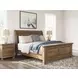 Vandenmore Medium Brown King Sleigh Panel Bed