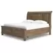 Vandenmore Medium Brown Sleigh Storage Bedroom Set