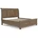 Vandenmore Medium Brown Sleigh Storage Bedroom Set