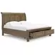 Vandenmore Medium Brown Sleigh Storage Bedroom Set