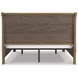 Vandenmore Medium Brown Queen Sleigh Storage Bed