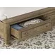 Vandenmore Medium Brown Queen Sleigh Storage Bed