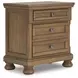 Vandenmore Medium Brown Sleigh Storage Bedroom Set