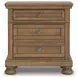 Vandenmore Medium Brown Sleigh Storage Bedroom Set