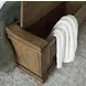 Waynely Medium Brown King Storage Panel Bed