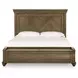 Waynely Medium Brown King Storage Panel Bed