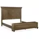 Waynely Medium Brown California King Storage Panel Bed