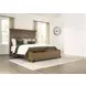 Waynely Medium Brown California King Storage Panel Bed