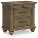 Waynely Medium Brown Panel Bedroom Set