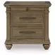 Waynely Medium Brown Storage Panel Bedroom Set