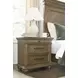 Waynely Rich Medium Brown 3 Drawer Nightstand