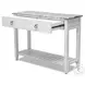Garden Gate Distressed Grey Rectangular Console Table