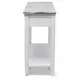 Garden Gate Distressed Grey Rectangular Console Table