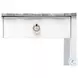 Garden Gate Distressed Grey Rectangular Console Table