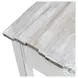 Garden Gate Distressed Grey Rectangular Console Table