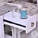Garden Gate Distressed Grey Rectangular Chairside Table