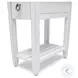 Garden Gate Distressed Grey Rectangular Chairside Table