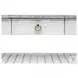 Garden Gate Distressed Bleu and White Entertainment Center