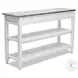 Garden Gate Distressed Grey Entertainment Center