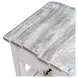 Garden Gate Distressed Grey Entertainment Center