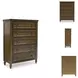 Sturlayne Brown 5 Drawer Chest