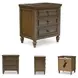 Sturlayne Brown 3 Drawer Nightstand