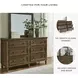 Sturlayne Brown Dresser with Mirror