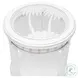 Riviera Blanc Round End Table