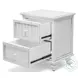 Riviera Blanc 2 Drawer Nightstand