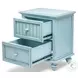 Riviera Bleu 2 Drawer Nightstand