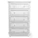 Riviera Blanc 5 Drawer Chest