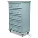 Riviera Bleu 5 Drawer Chest