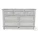 Riviera Blanc 7 Drawer Dresser