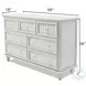 Riviera Blanc 7 Drawer Dresser