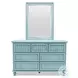 Riviera Bleu 7 Drawer Dresser