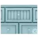 Riviera Bleu 7 Drawer Dresser