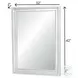 Riviera Blanc Rectangular Dresser Mirror
