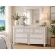 Riviera Blanc Rectangular Dresser Mirror