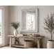 Riviera Blanc Rectangular Dresser Mirror