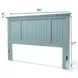 Riviera Bleu King Headboard