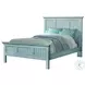 Riviera Bleu King Panel Bed