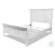 Riviera Blanc King Panel Bed